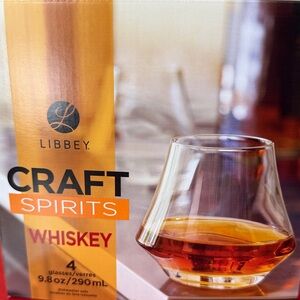 Libbey Craft Spirits Whiskey Glasses Set